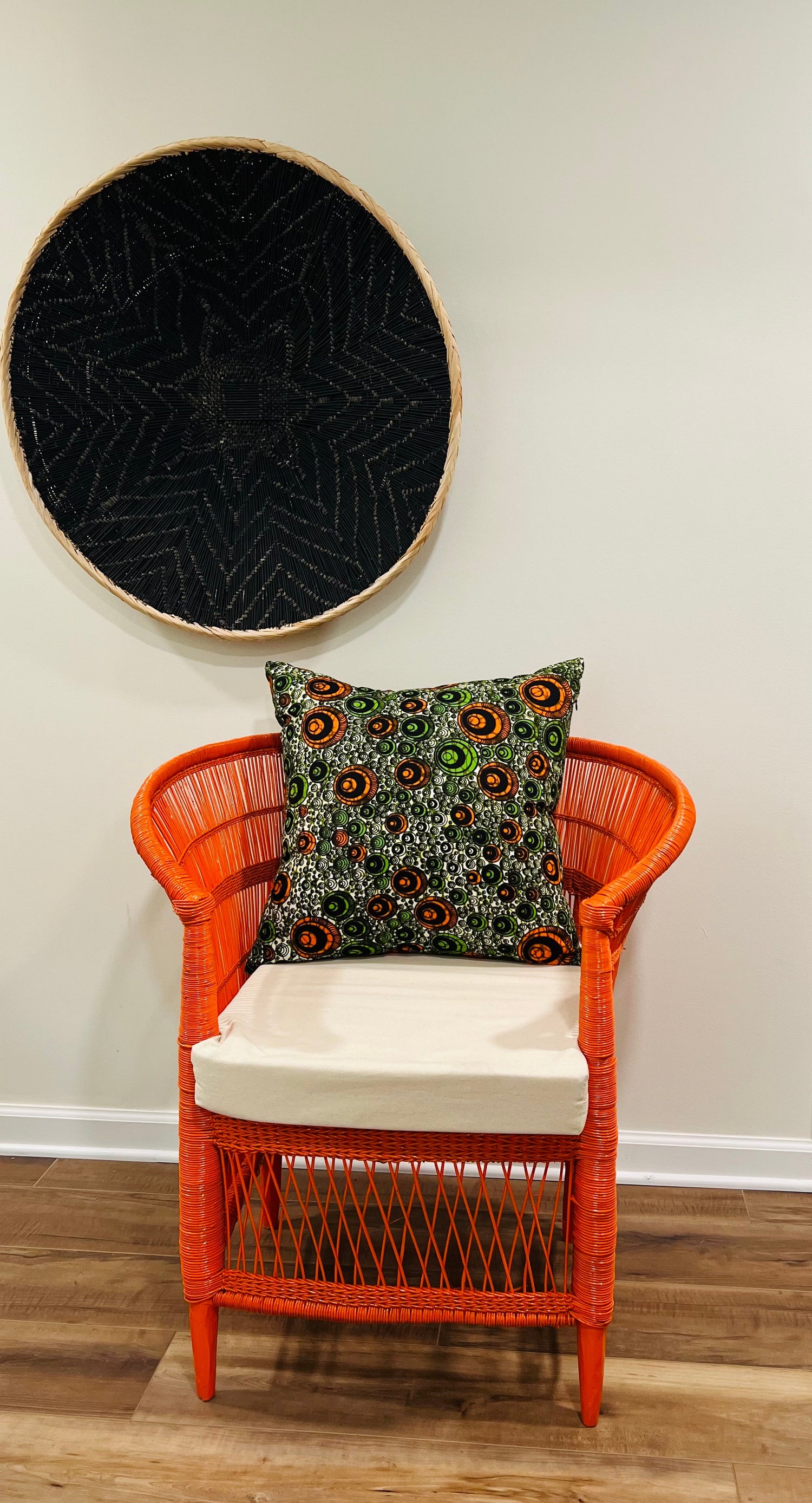 Rattan Chairs and Side Tables