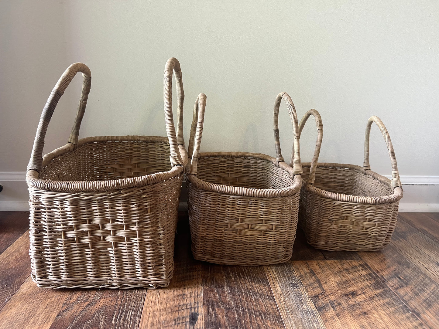 Rattan Picnic Basket Set