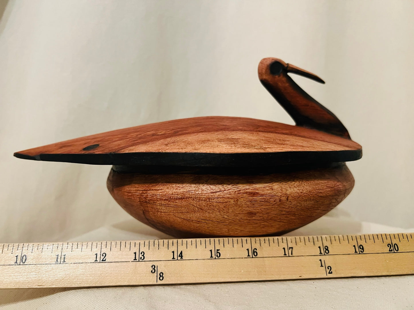 Lozi wood bowl - Bird design